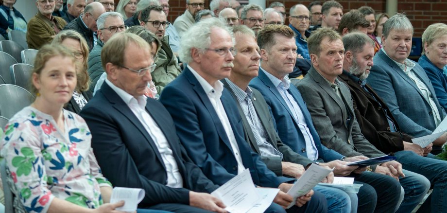 The speakers of the "Energy for Kevelaer" fund