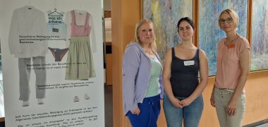 Auszubildende der Stadtverwaltung besuchten Ausstellung und Workshops zum Thema „sexualisierte Gewalt“ im September 2024