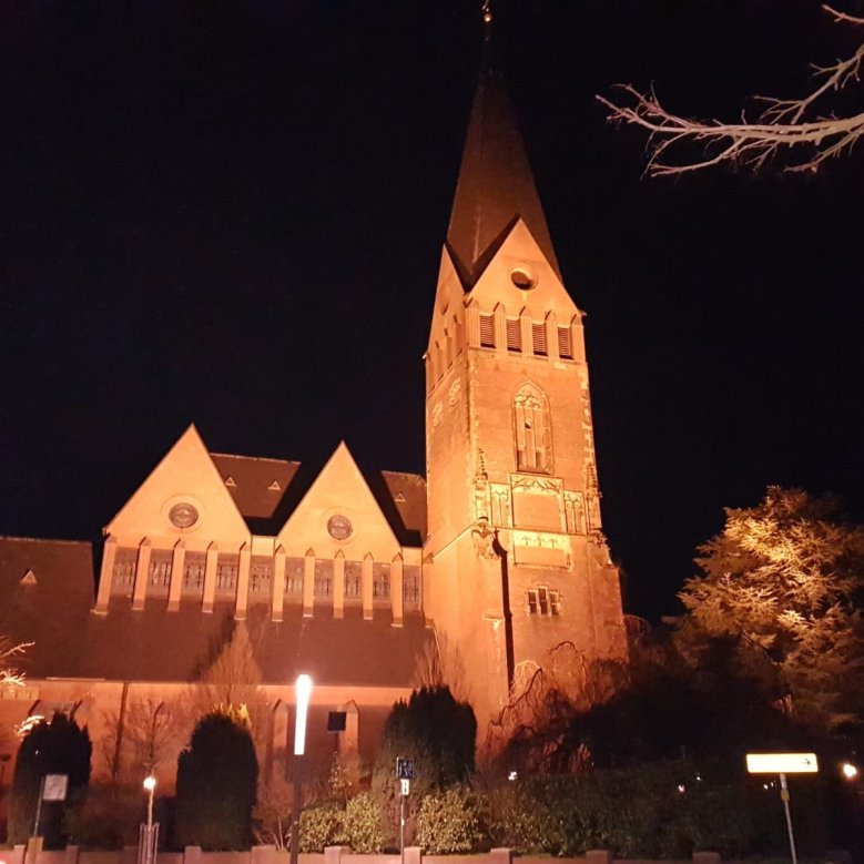 Beleuchtung der St. Antonius Kirche, Pfarrgemeinde St. Antonius