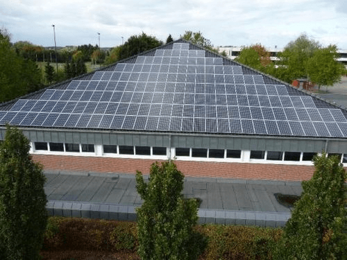 Photovoltaikanlage Zweifach-Sporthalle Kevelaer