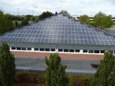 Photovoltaikanlage Zweifachturnhalle Hüls